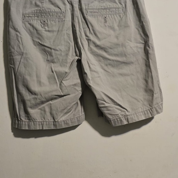 Ann Taylor Gray Bermuda Shorts Casual Cotton Blend - Picture 2 of 5